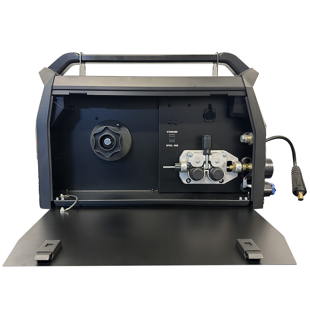 Headux TitanMig 218 iXP | 6-in-1 MIG MAG WIG E-Hand Schweißgerät | Doppelpuls | 200A | Synergic LCD