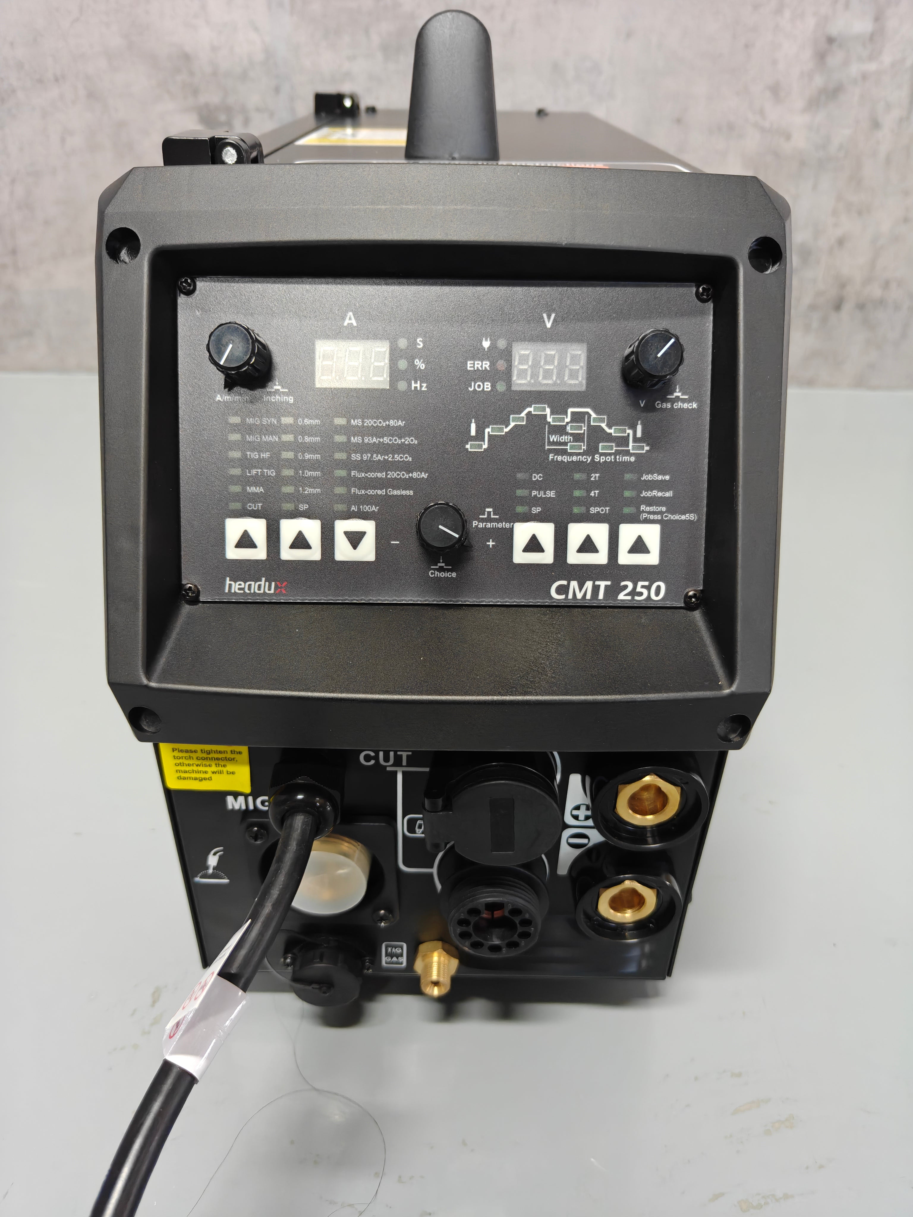 Headux CMT250 | 6-in-1 Multi-Process welding machine| MIG MAG | FLUX | MMA | HF Pulse TIG |Lift TIG | Spool GUN|Non-HF Plasma Cutter