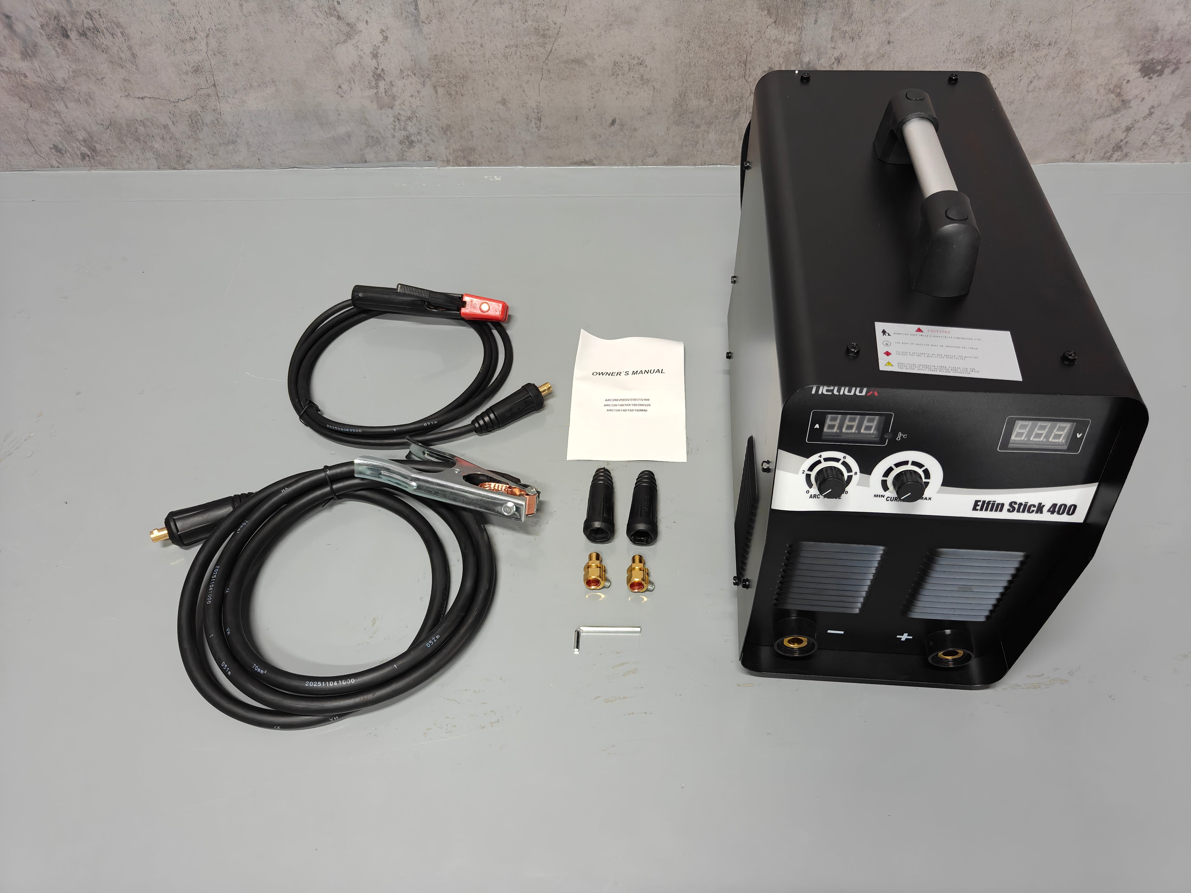 Headux Elfin Stick 400 | Industrial MMA/ARC Welder | 400A | 3-Phase | Lift TIG | CE Certified | EU
