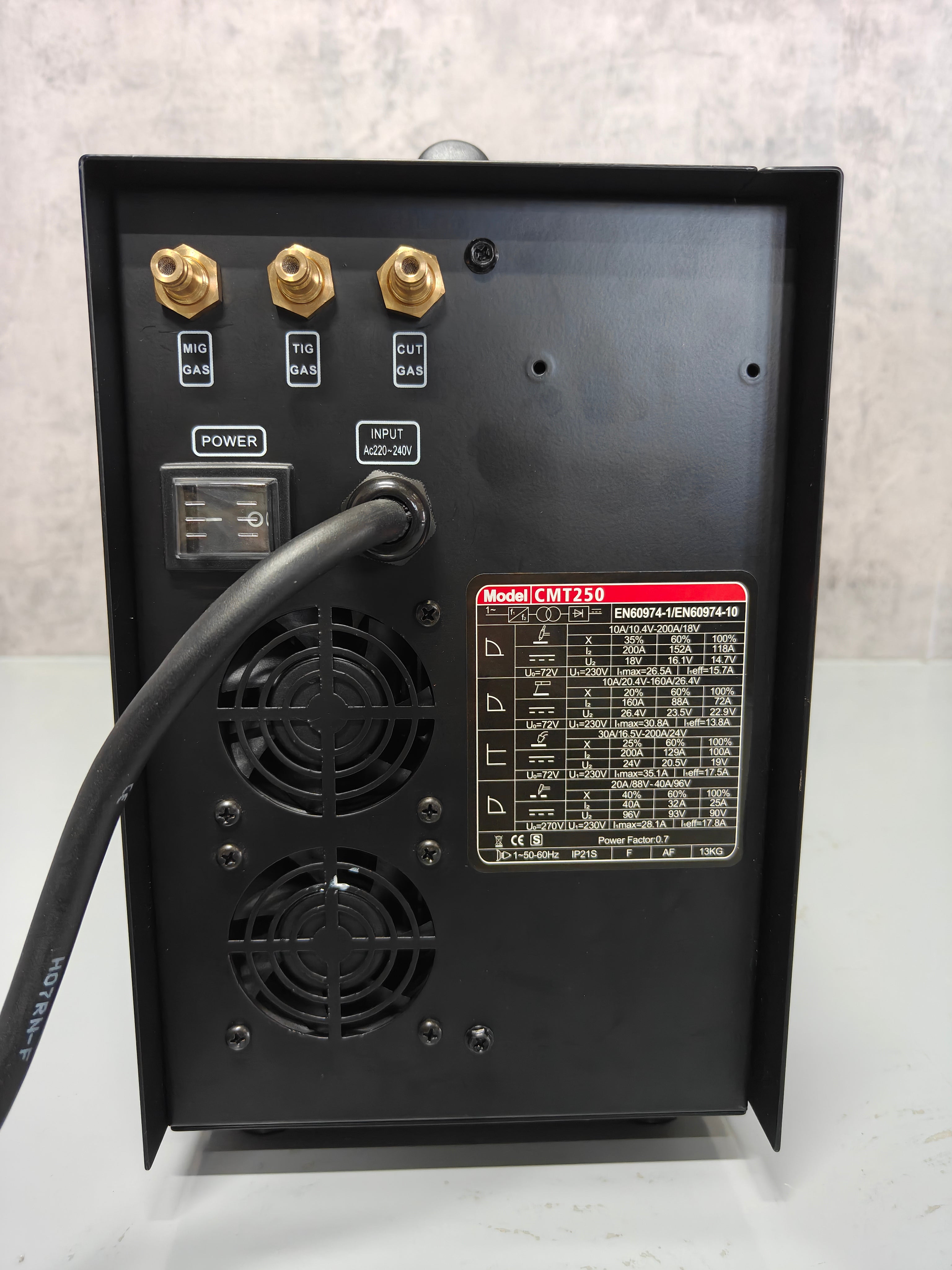 Headux CMT250 | 6-in-1 Multi-Process welding machine| MIG MAG | FLUX | MMA | HF Pulse TIG |Lift TIG | Spool GUN|Non-HF Plasma Cutter
