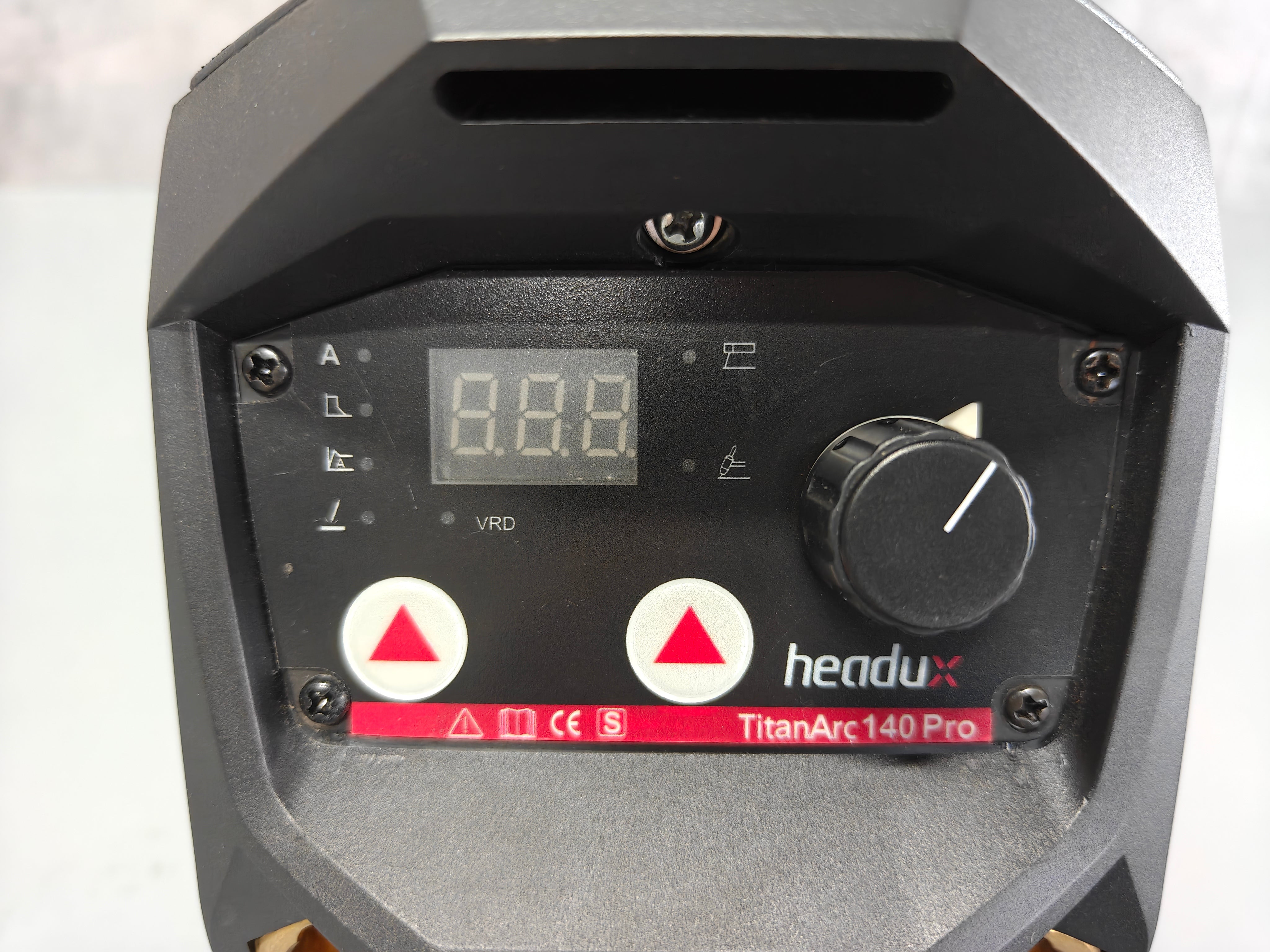 Headux TitanArc 140 Pro | Portable MMA & Lift TIG Welder | 140A | Single-Phase | CE Certified | EU