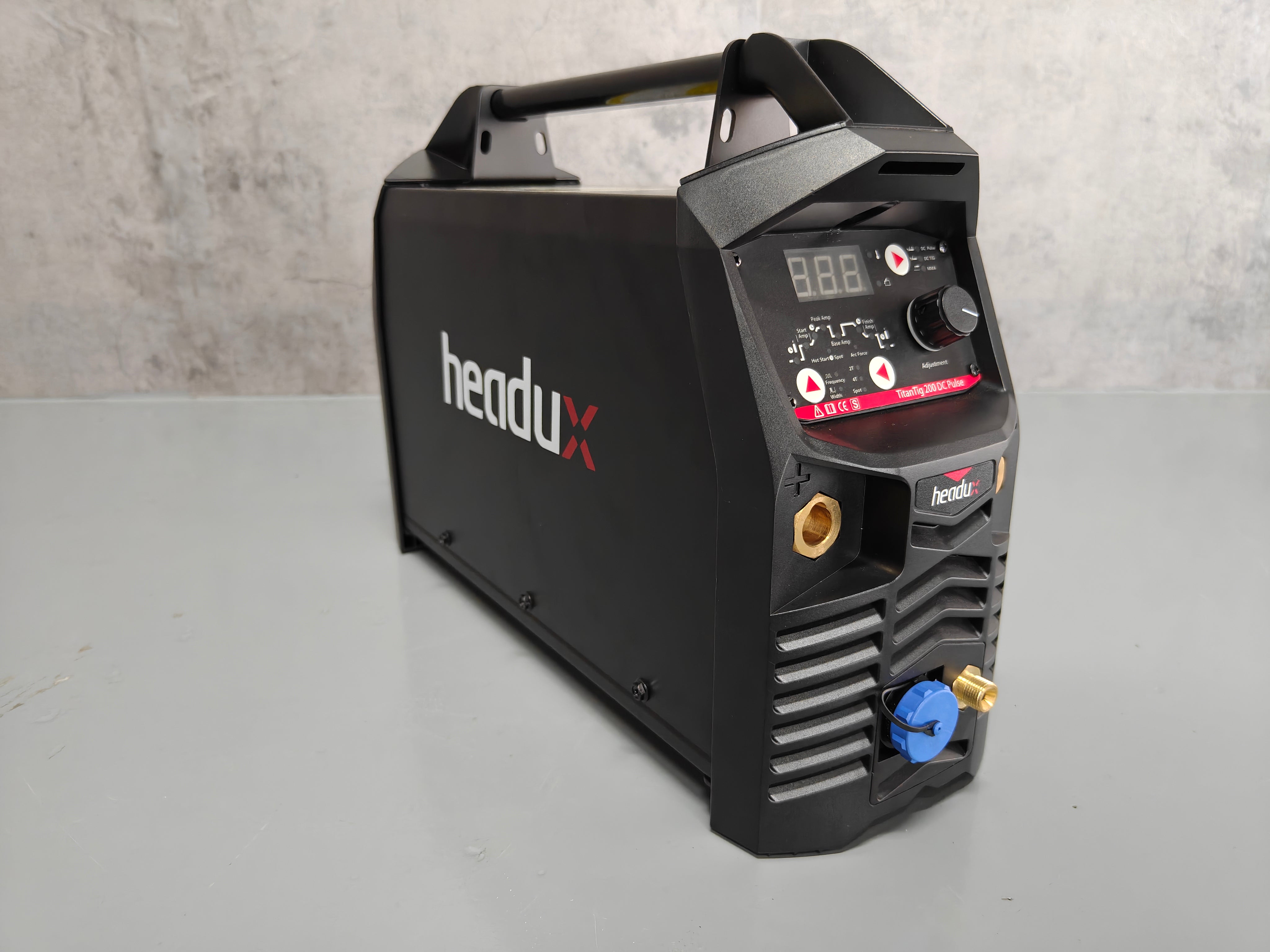 Headux TitanTig 200 DC Pulse | DC WIG- & MMA-Schweißgerät | 200 A | einphasig | Puls | CE-zertifiziert | EU