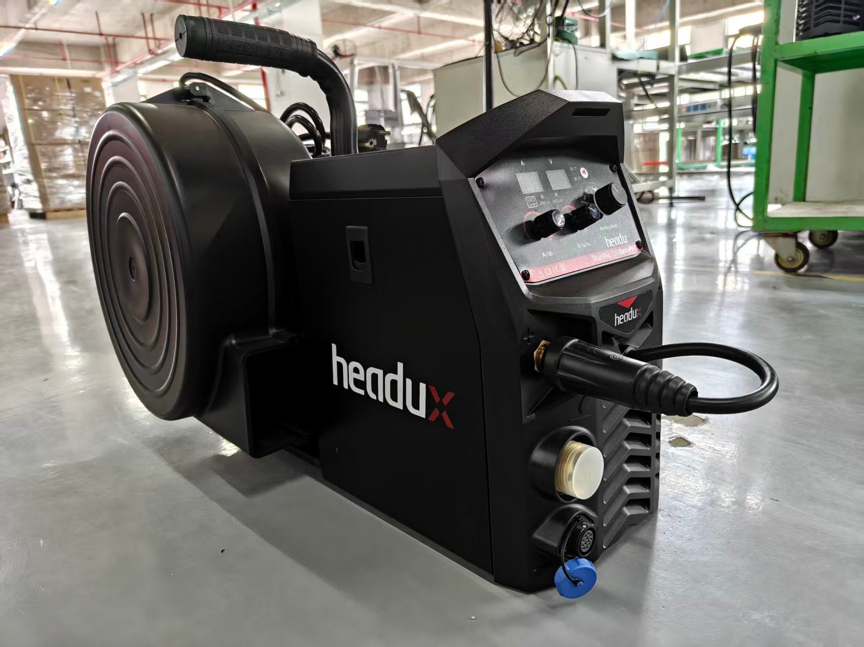 Headux TitanMig 235 Syn PFC | 4-in-1 MIG-Schweißgerät 235A | Dual 110V/230V | CE-zertifiziert