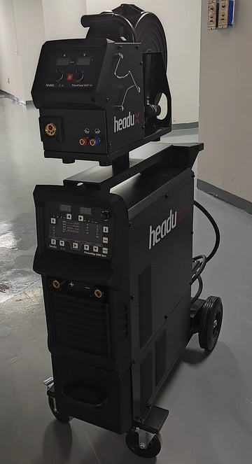 Headux TitanMig 350 Syn | Synergische MIG MMA Schweißgerät | 350A | 3-phasig 400V | CE