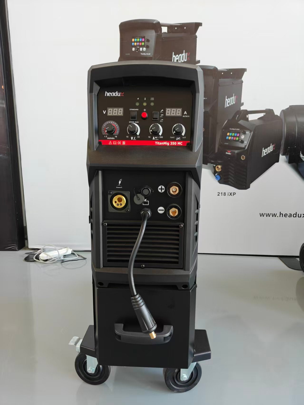 Headux TitanMig MC Serie | MIG TIG MMA Schweißgerät | 250A–400A | 230V & 400V | CE
