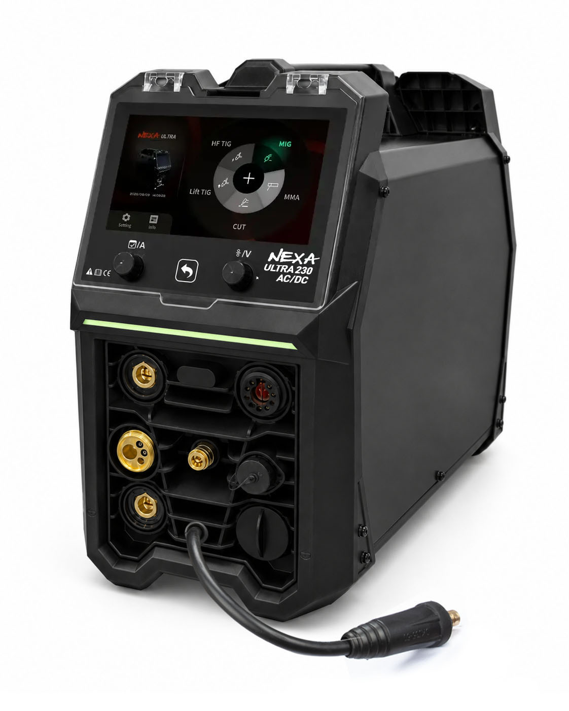 Headux Nexa Ultra 200 AC/DC TIG pulse, MIG dual pulse, MMA, NON-HF plasma cutter welding machine