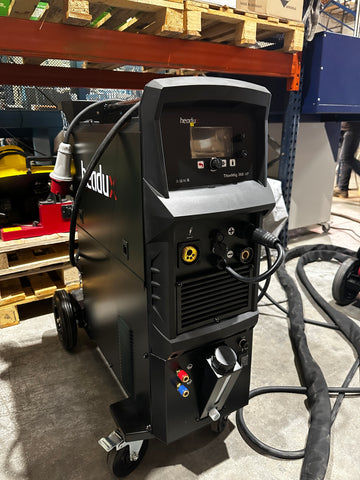 Headux TitanMig 368 iXP | 8-in-1 MIG MAG WIG E-Hand Schweißgerät | Doppelpuls | 350A Wasserkühlung | Aluminiumfähig | 3-Phasen 400V Schweißen