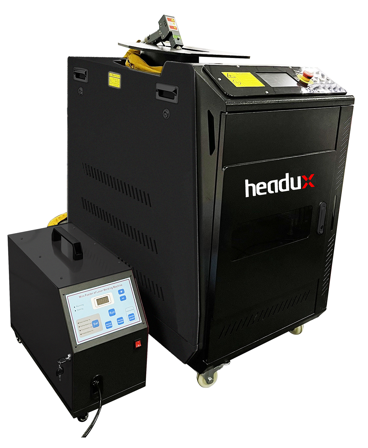 Headux TitanLaser 1500 | Handgeführter Faserlaser-Schweißer | Schweißen & Reinigen | 1500W | Kompakt | CE-zertifiziert | EU