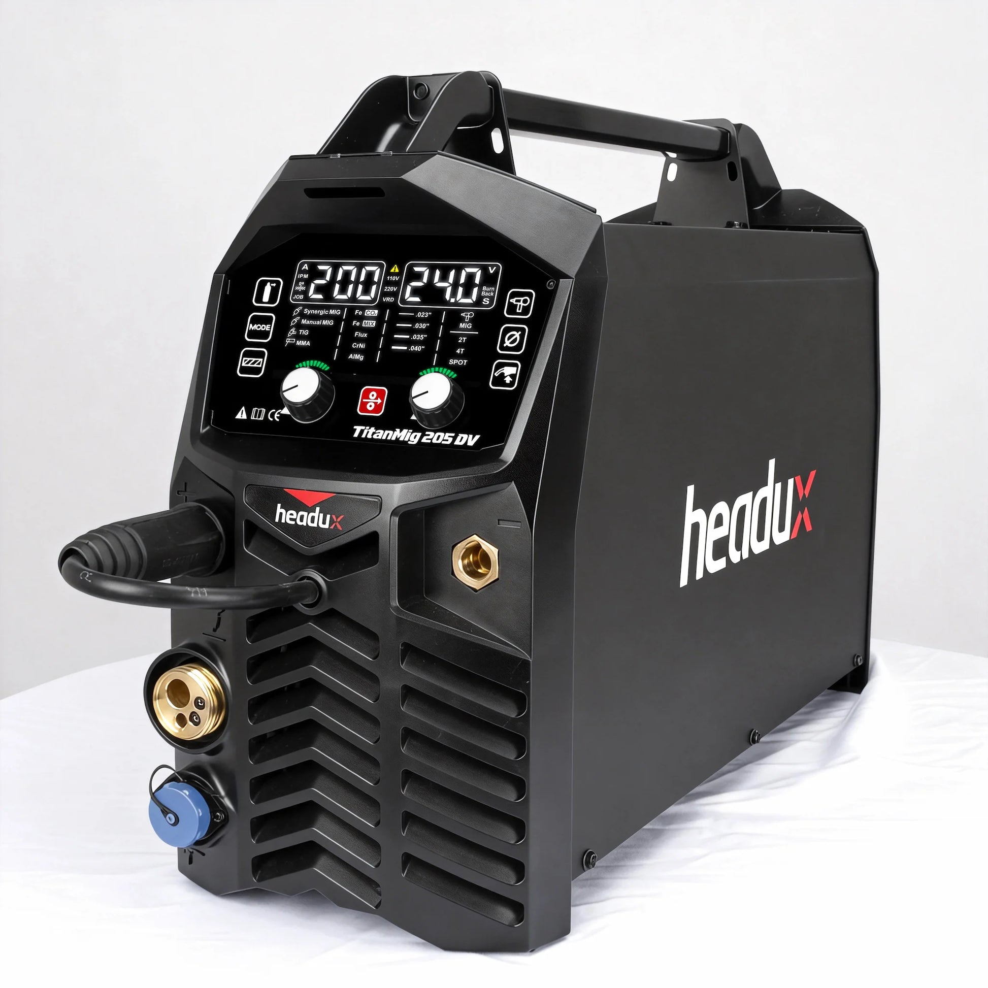 Headux Titan MIG205 6-in-1 MIG Welder 205A