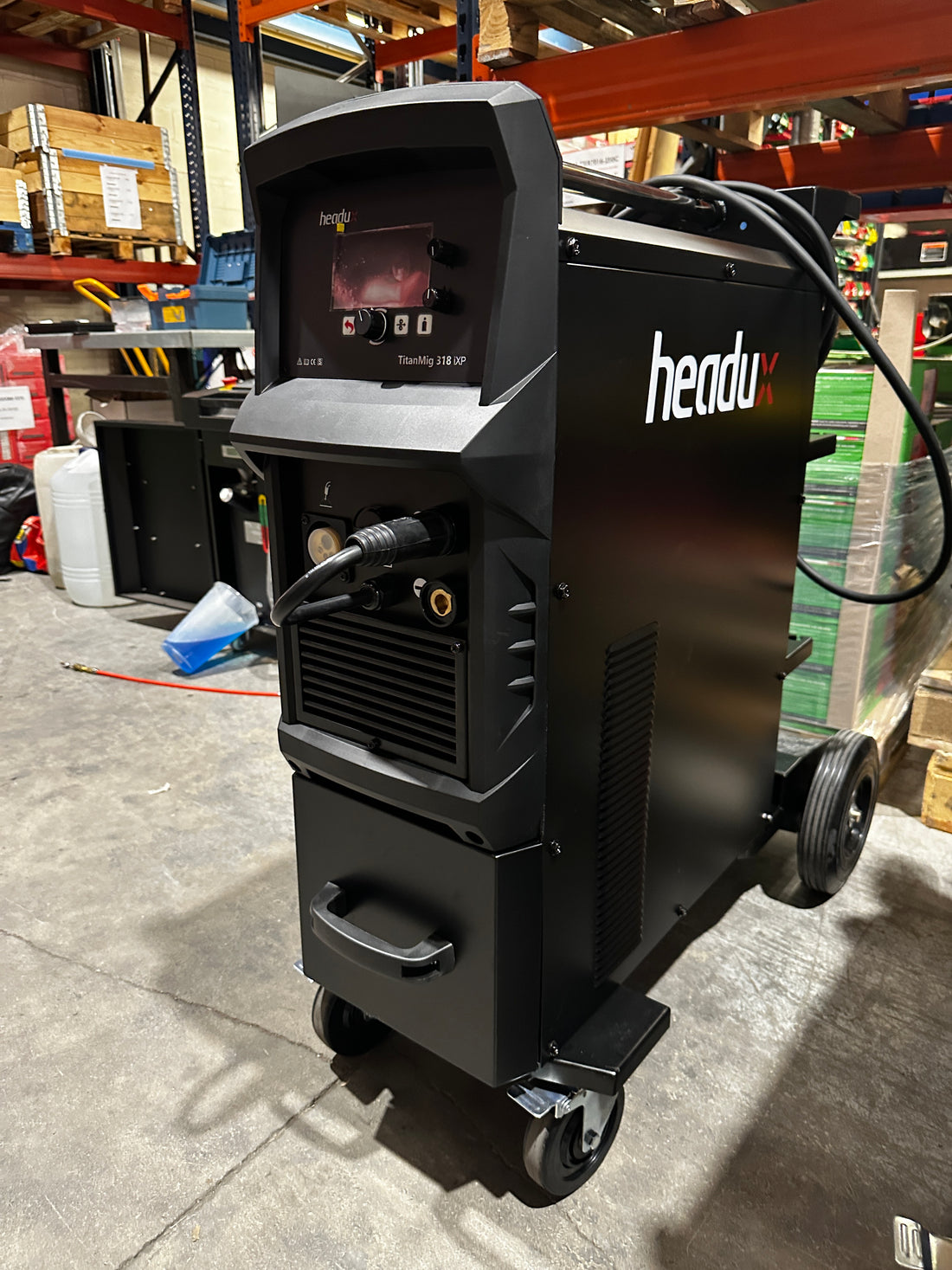 Headux Titan MIG318IXP aluminum welder 
