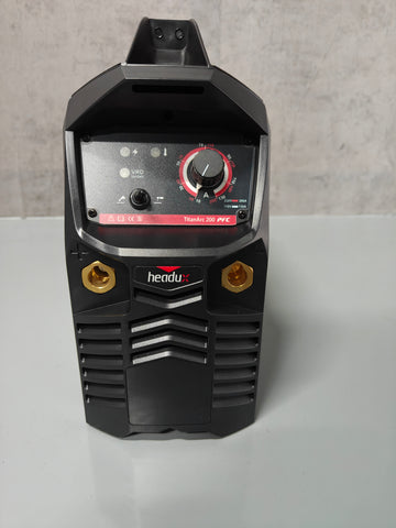 Headux TitanArc 200 PFC | Professioneller 200A MMA/WIG Elektrodenschweißer | PFC Inverter | CE-zertifiziert | EU-fähig