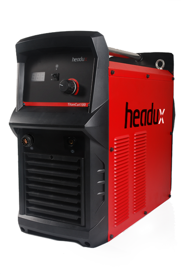 Headux TitanCut 100 | Hochleistungs-Plasmaschneider 100A | Schneidet 35mm Stahl | Pilotzündung | LT101 Brenner | 3-Phasig | CE-zertifiziert
